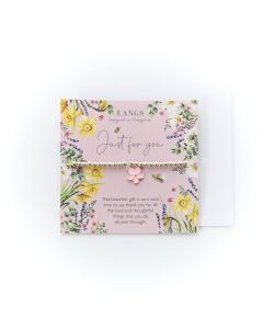 BRACELET CARDED JUST FOR YOU WITH ENVELOPE