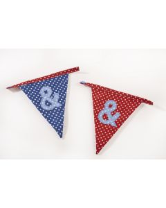 BUNTING LETTER & 2 ASSTD - 12/PK