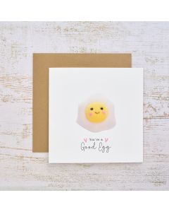 TINY WORLD YOU'RE A GOOD EGG CARD