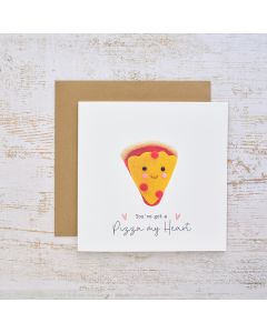 TINY WORLD YOU'VE GOT A PIZZA MY HEART CARD