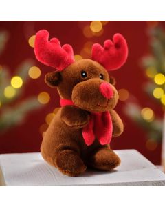 CHRISTMAS BEANIE PLUSH REINDEER