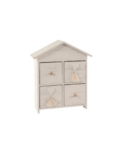 HEART 4 DRAWER CABINET+