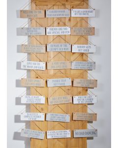 PLAQUE 24 ASSTD - PACK 192 WITH STAND | ADD 9DS424 TO SALES ORDER