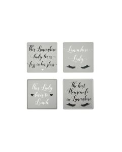 LANCASHIRE LADY COASTER 4 ASSTD++