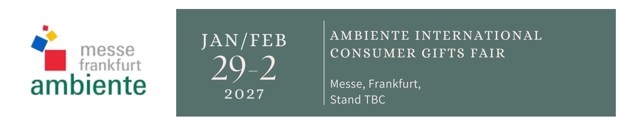 Trade show information