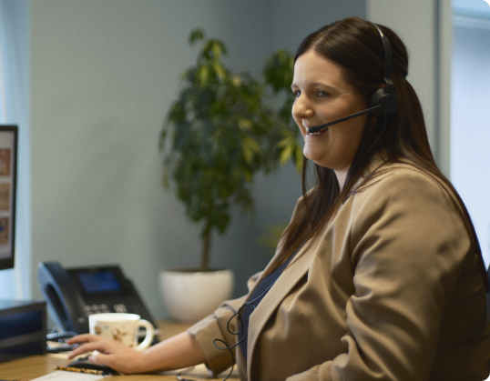Langs team member on a preview call